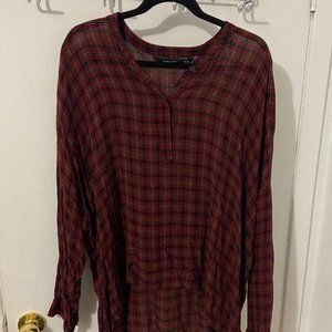 Zara plaid shirt